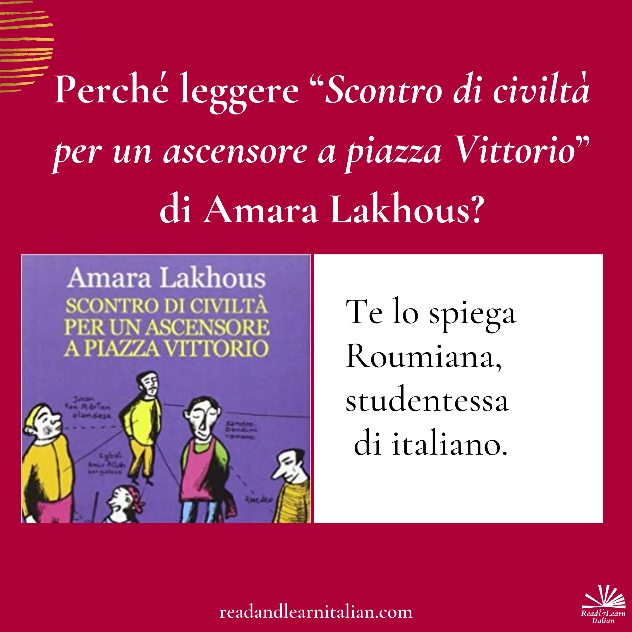 “Scontro di civiltà per un ascensore a piazza Vittorio” di Amara Lakhous